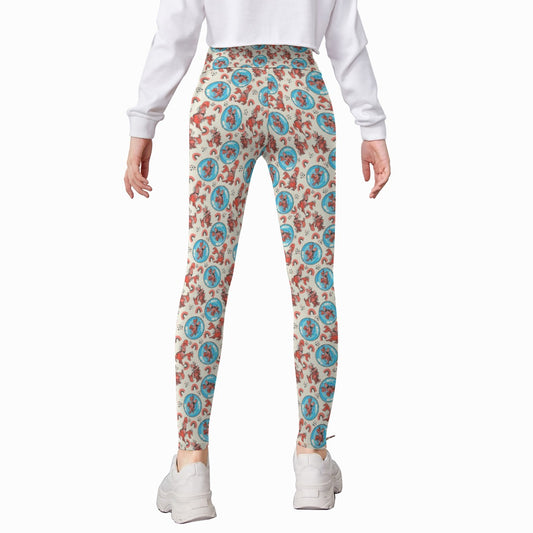 Joyful Crab by the Sea - Kid's Leggings