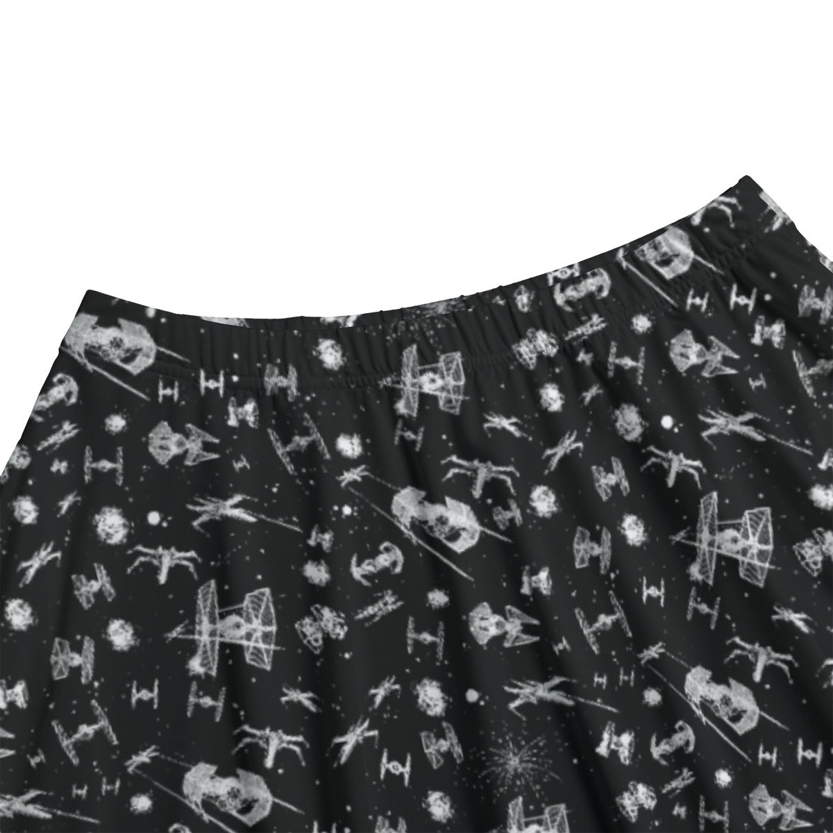 Epic Space Battle Ships - Women’s Pocket Midi Skirt