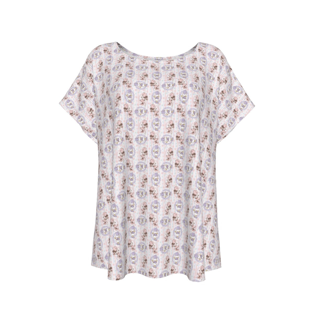 Sweet Springtime Style Duoaisy - Women’s Relaxed Fit Scoop Tee