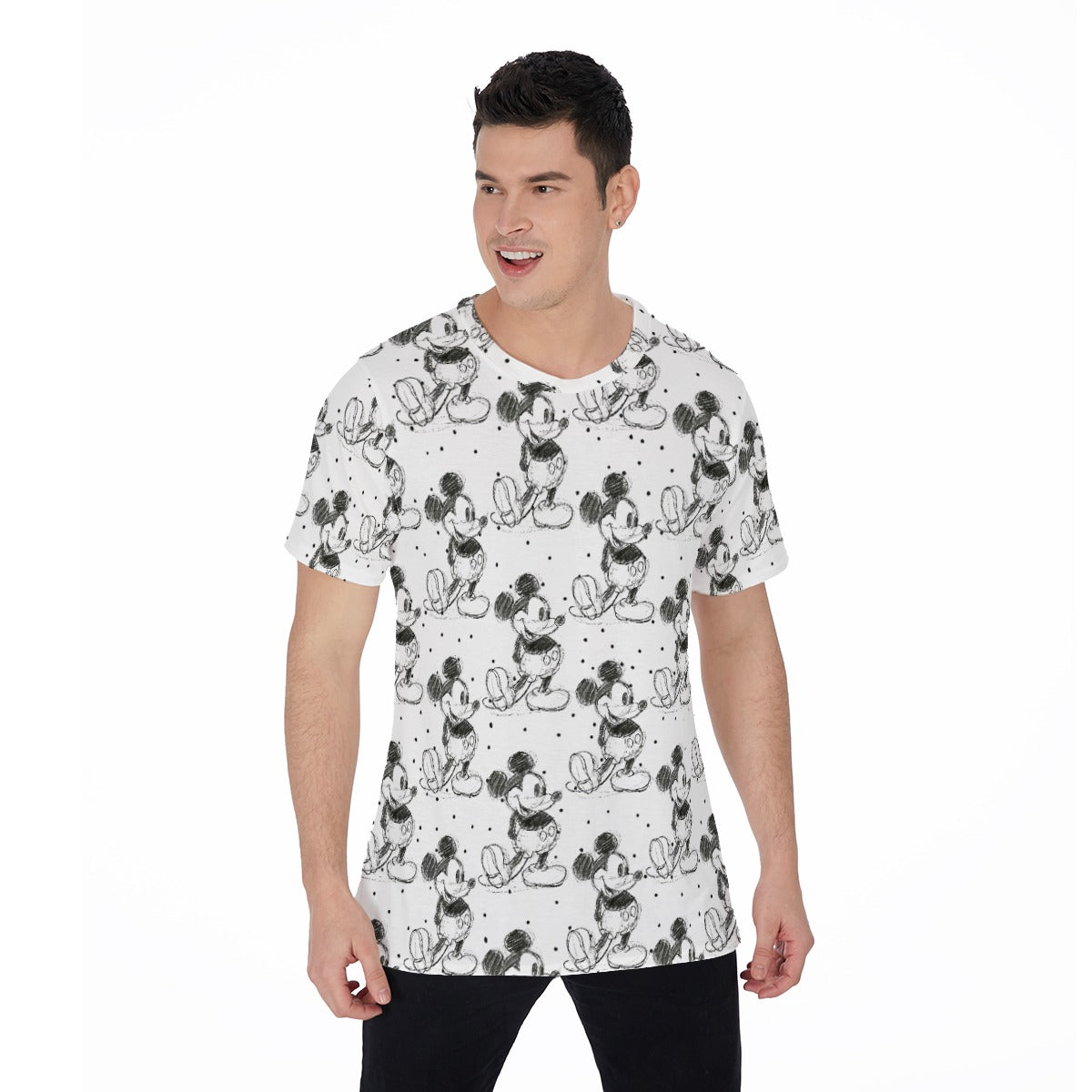 Sketch of Classic Mouse - Men's Short Sleeve T-Shirt