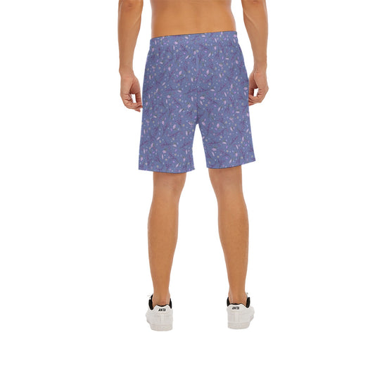 Lavender Vibes - Men’s Pocket Beach Shorts