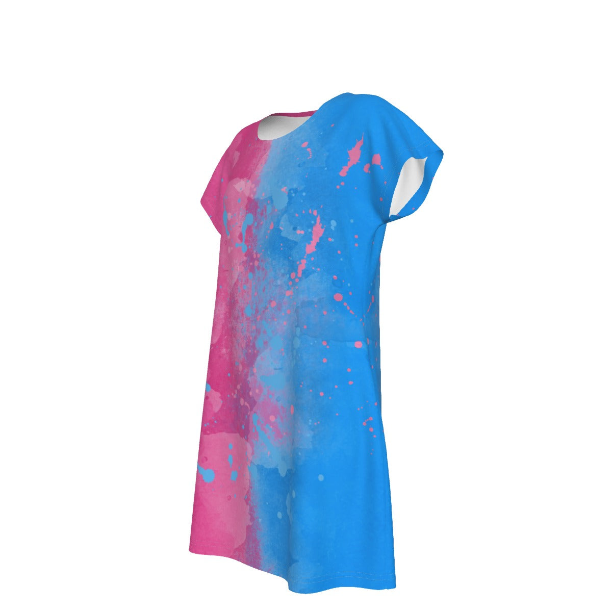 Pink or Blue Fairytale Dress - Women's T-Shirt Dress