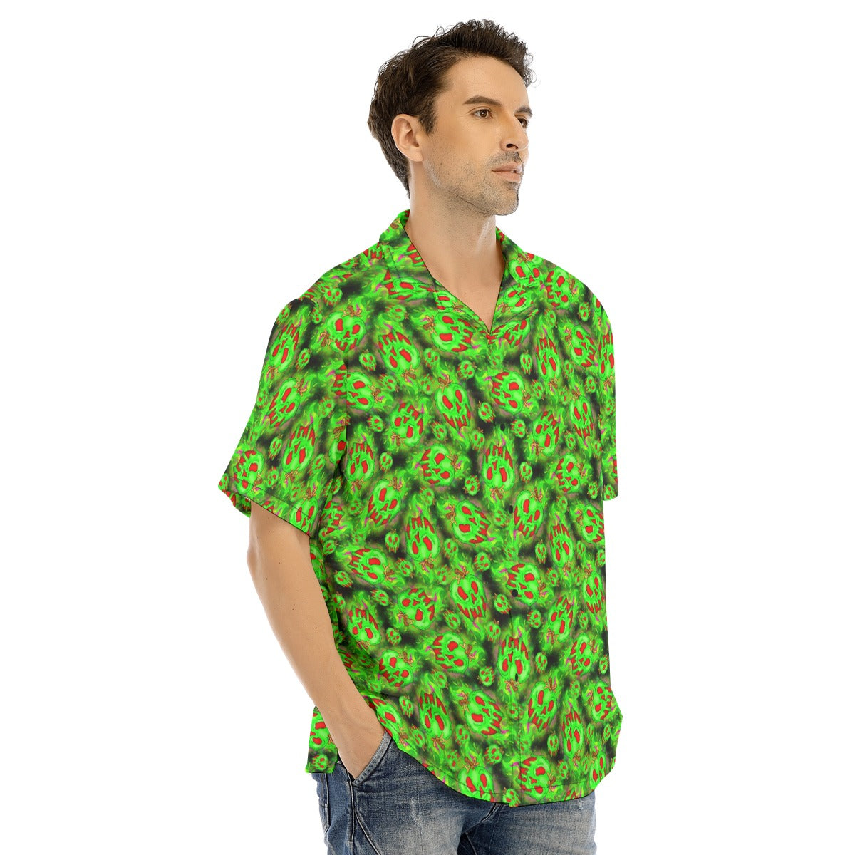 Just One Bite - Men's Hawaiian Button Up Shirt