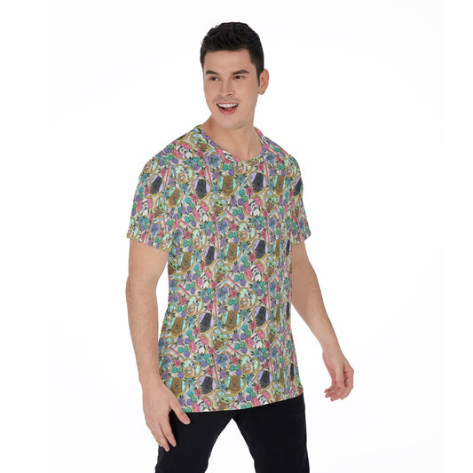 Tattoo Hearts Galactic Legends - Men's Short Sleeve T-Shirt