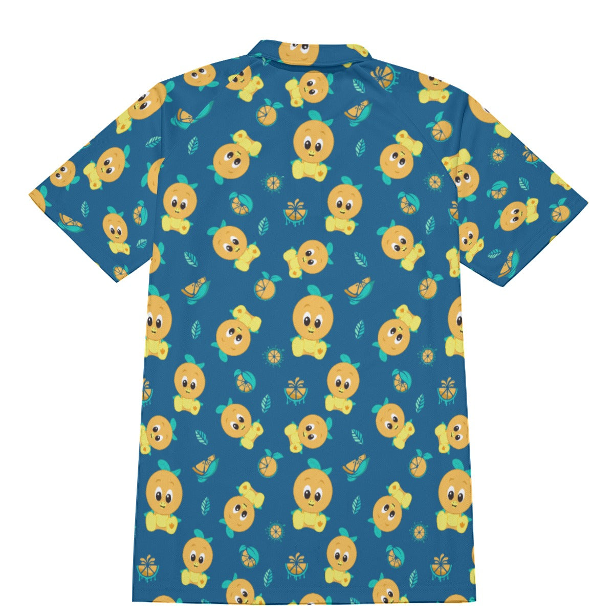 Cheerful Citrus Bird - Men's Polo Shirt