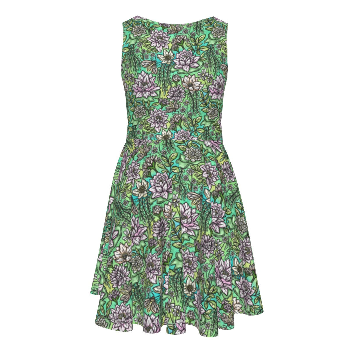 Fairytale Florals – Bayou Blooms - Kid's Sleeveless Skater Dress