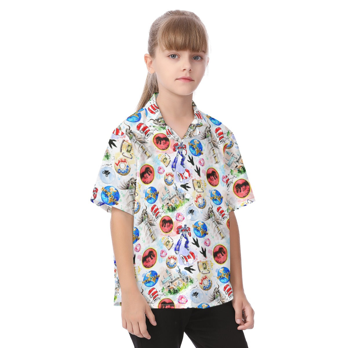 A Universal Adventure - Kid's Hawaiian Button Up Shirt
