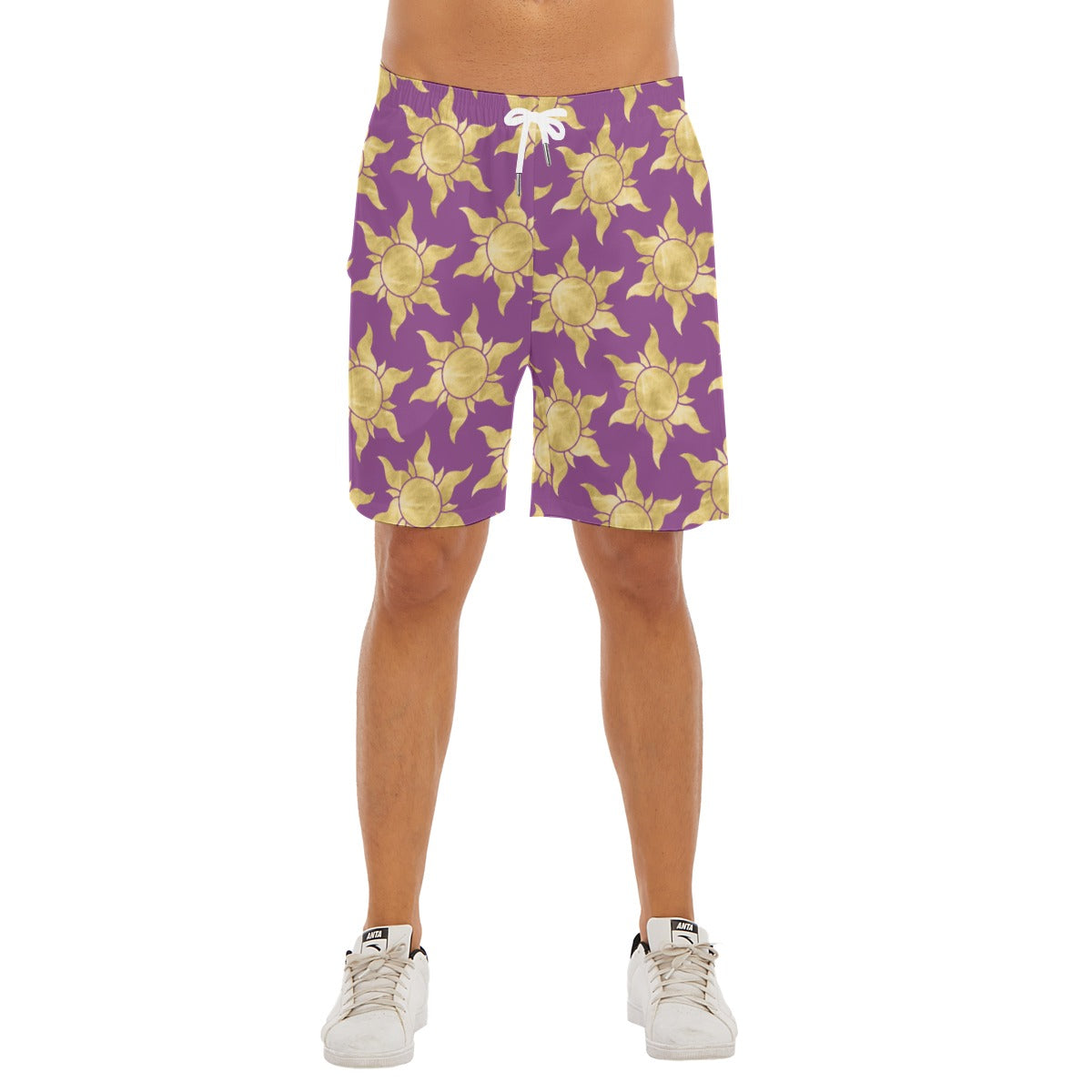 Golden Sun Symbols - Men’s Pocket Beach Shorts