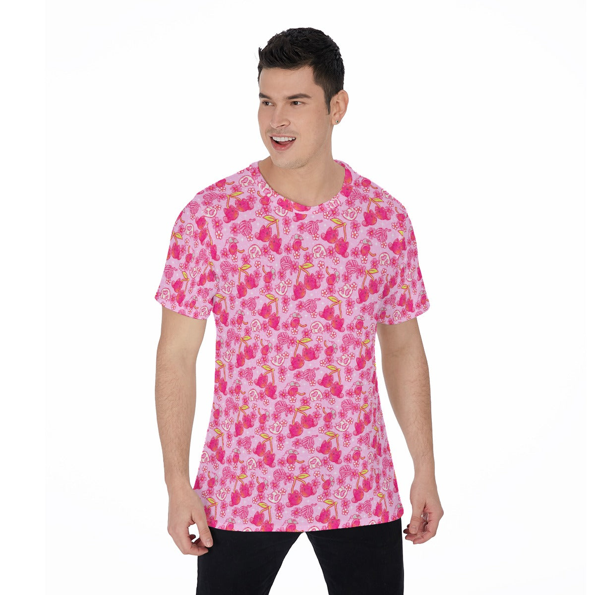 Fruitimals - Cherry Kittens - Men's Short Sleeve T-Shirt