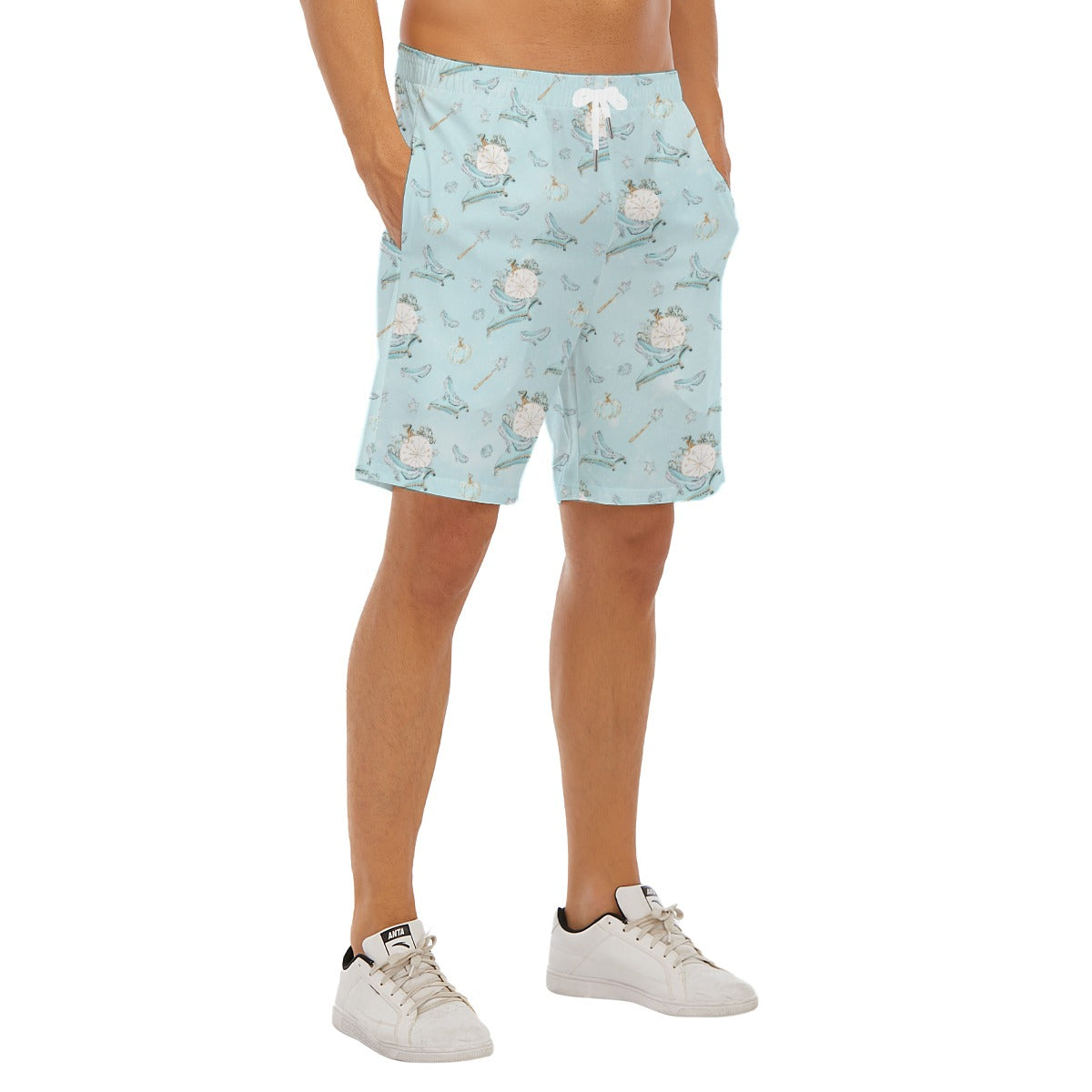Enchanted Glass Slipper - Men’s Pocket Beach Shorts