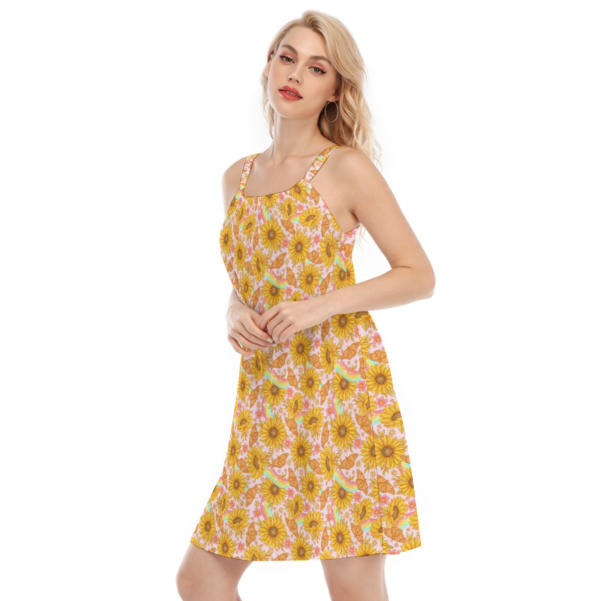 Sunflower Dreams - Women’s Adjustable Sundress
