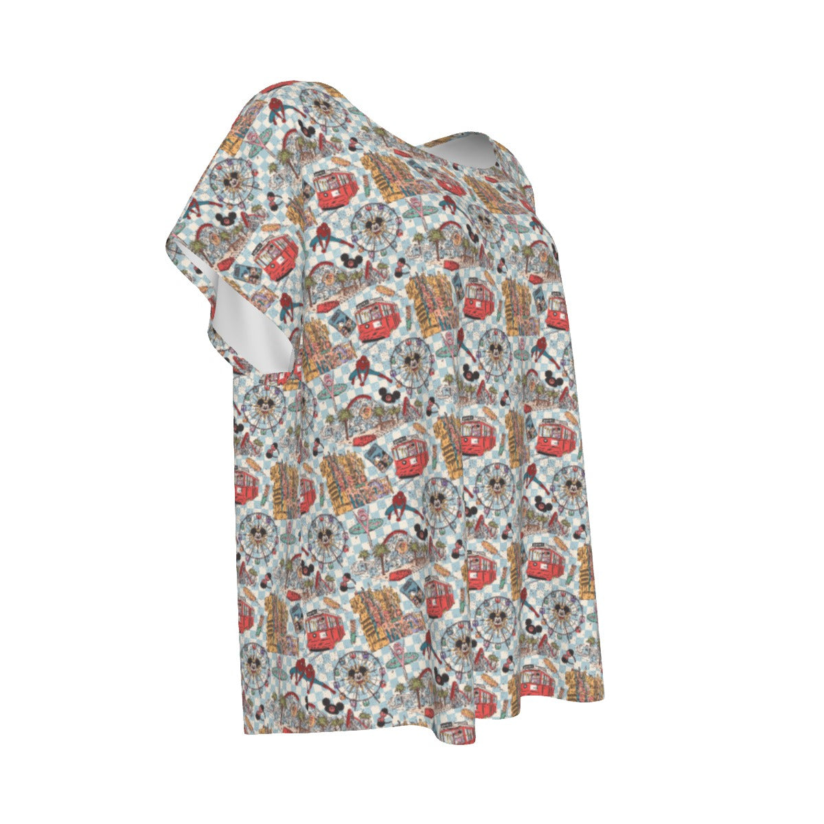 Revamped DCA - Women’s Relaxed Fit Scoop Tee