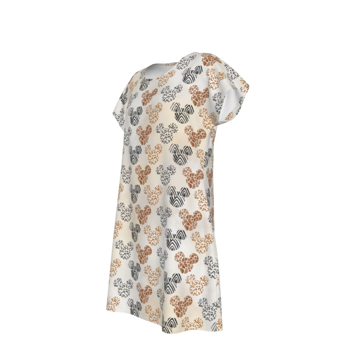 Safari Mouse Ears - Women's T-Shirt Dress