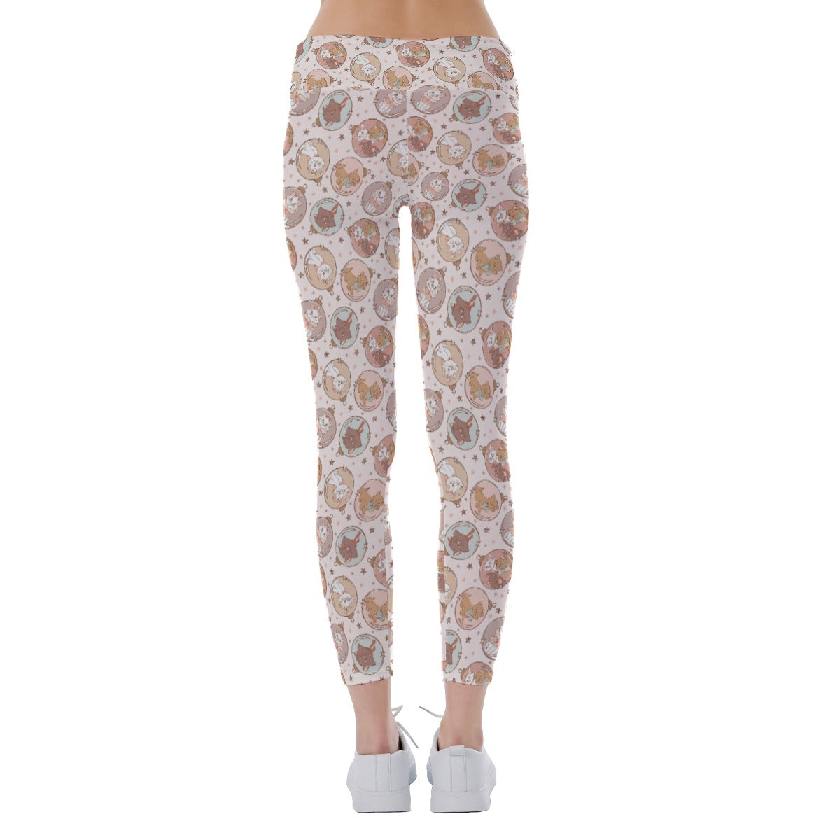 Festive Feline Baublescats - Women's Yoga Leggings