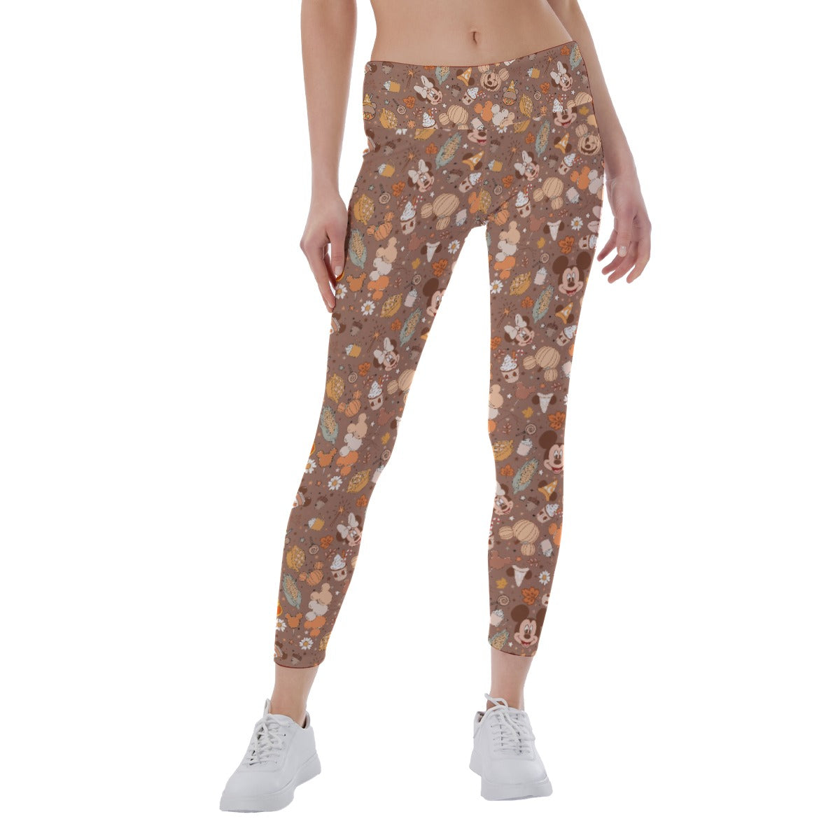Pumpkin Spice Friends FallFall - Women's Yoga Leggings