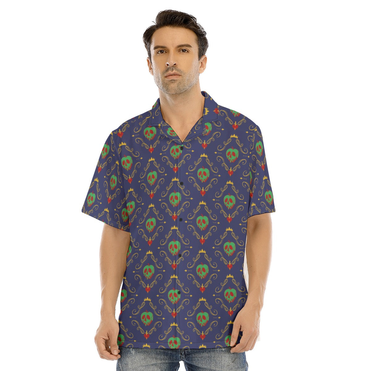 Poison Apple - Men's Hawaiian Button Up Shirt