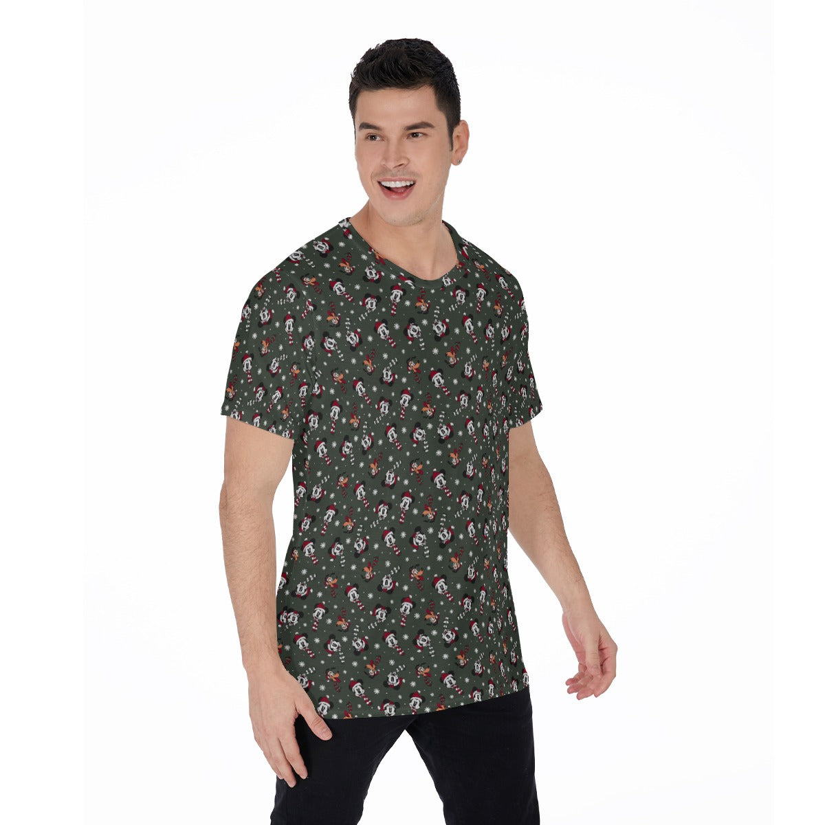 Vintage Holiday Friends - Men's Short Sleeve T-Shirt
