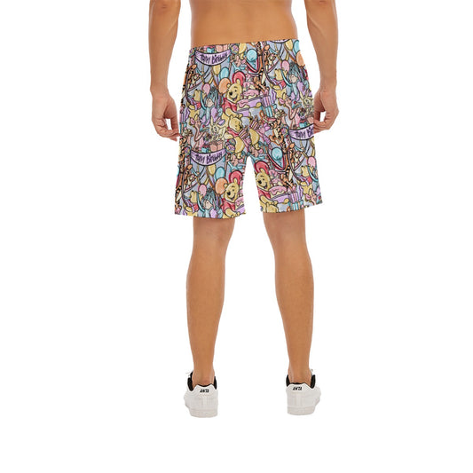 Birthday Bash in the Woods - Men’s Pocket Beach Shorts