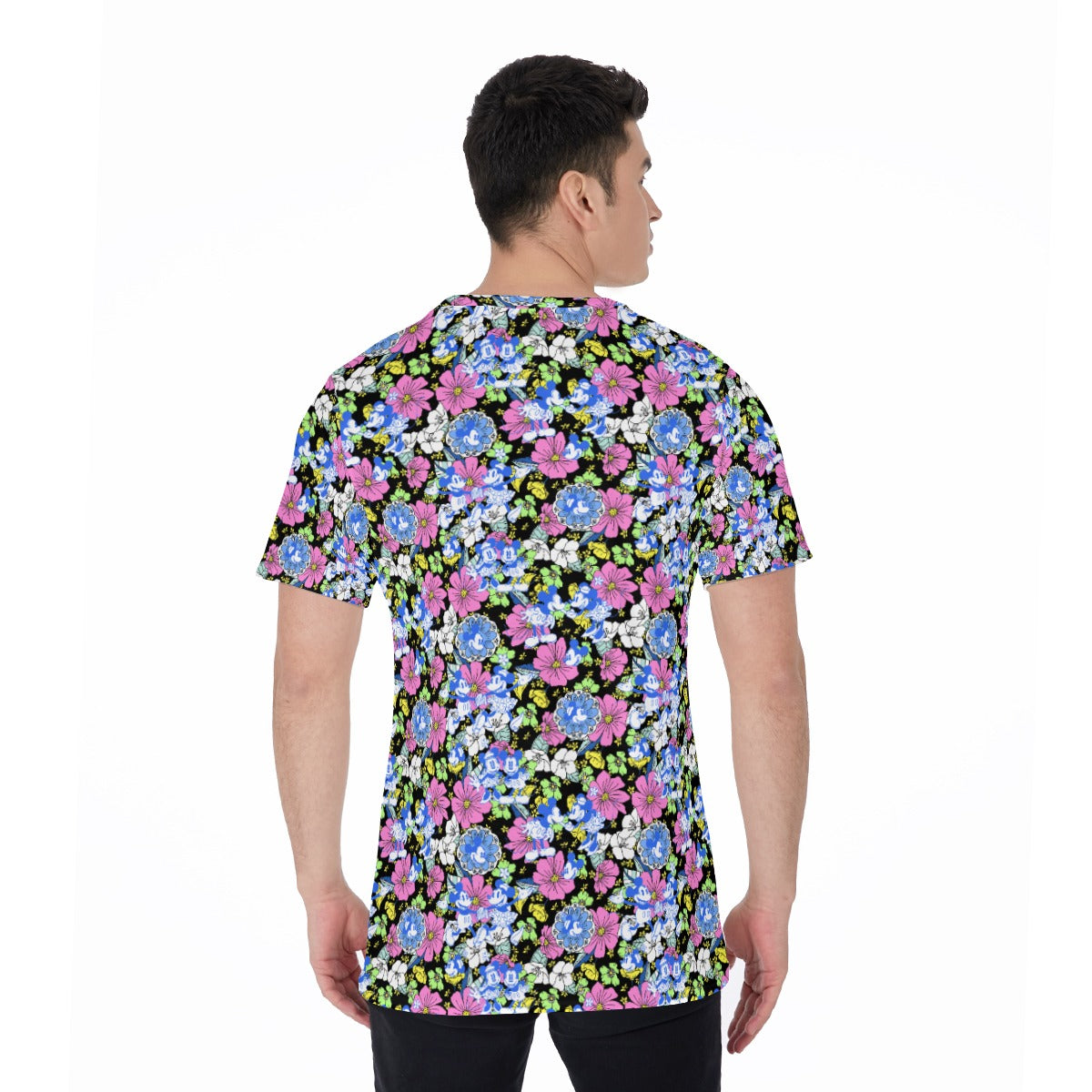 Garden Whimsy - Vintage Mouse Romance - Men's Short Sleeve T-Shirt