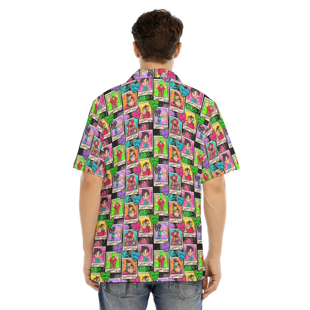You're My Hero - Men's Hawaiian Button Up Shirt