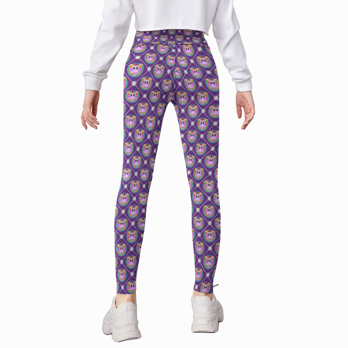 Geometric Figment - Kid's Leggings
