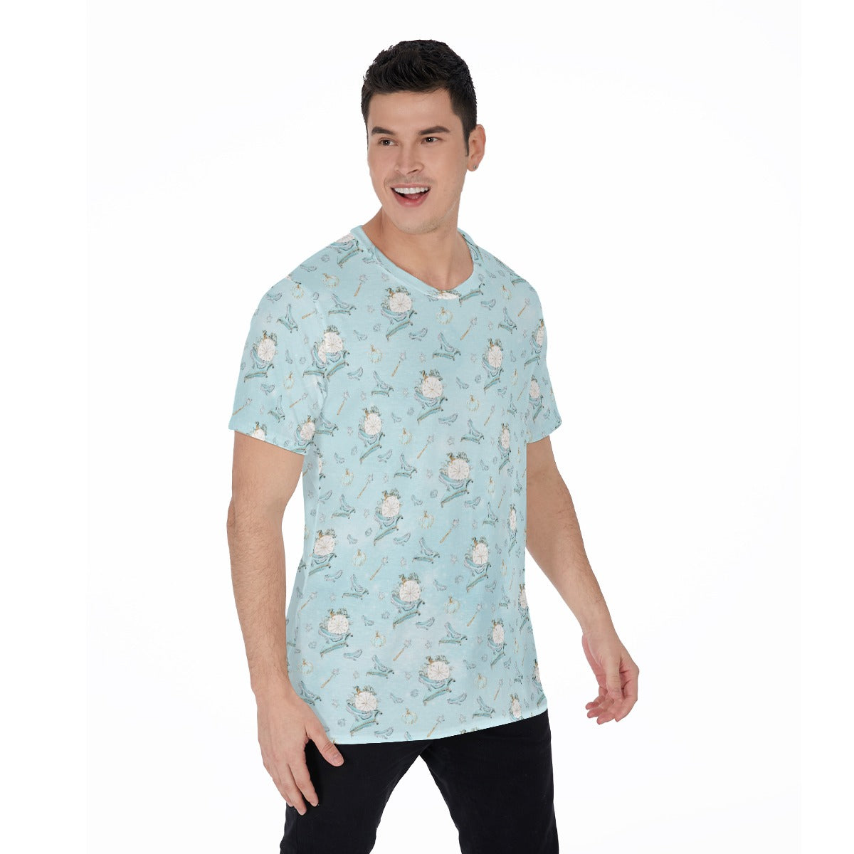 Enchanted Glass Slipper - Men's Short Sleeve T-Shirt