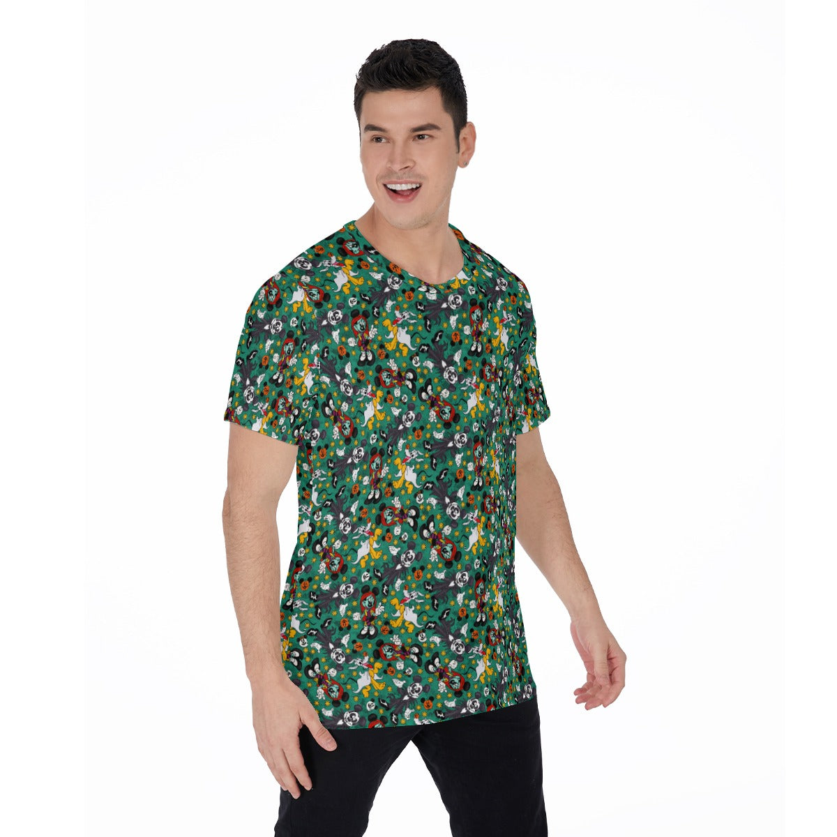 Beloved Couple as Spooky Pair - Men's Short Sleeve T-Shirt