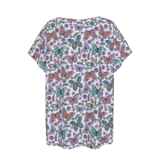 Butterfly Magic - Women’s Relaxed Fit Scoop Tee