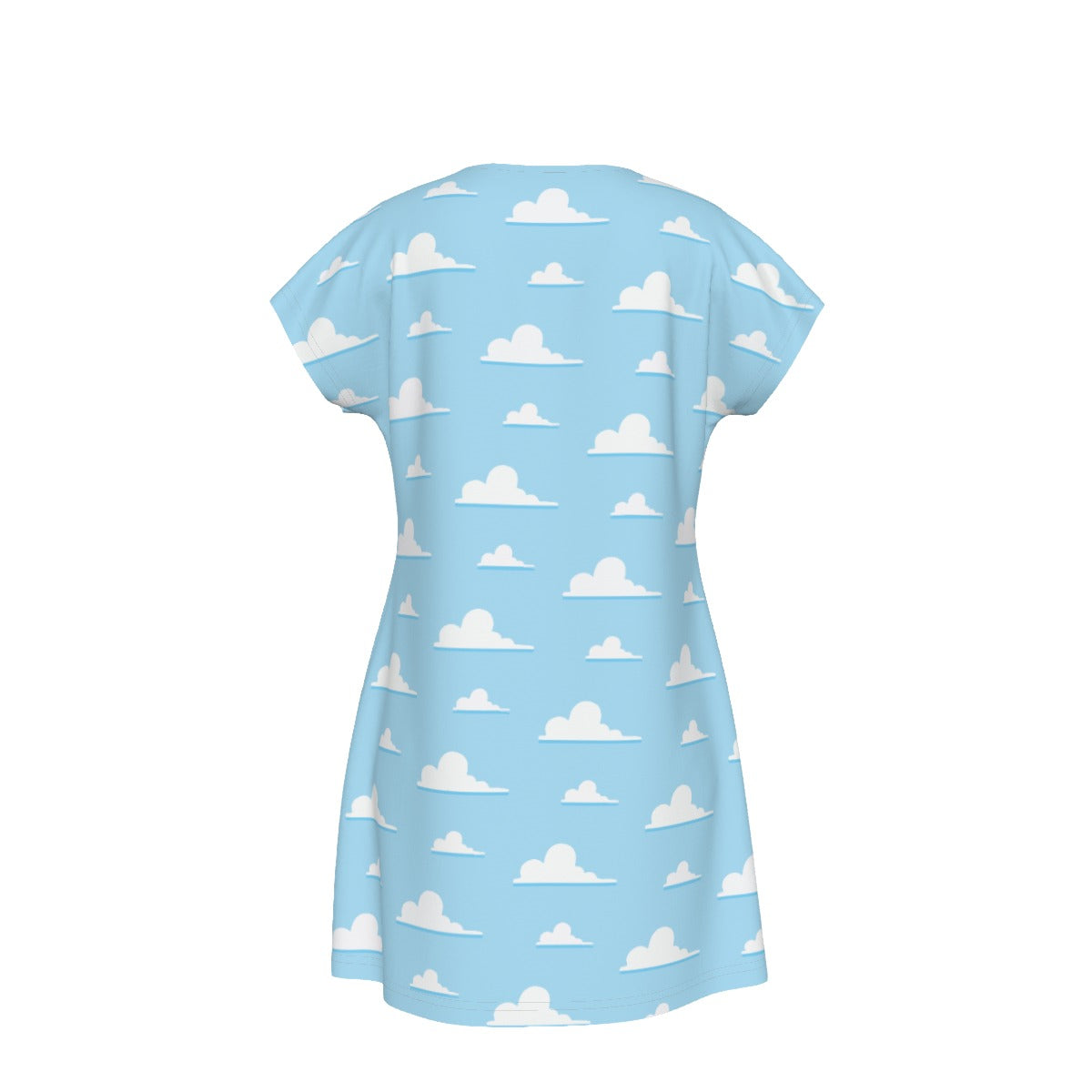 Andy’s Room Clouds - Women's T-Shirt Dress