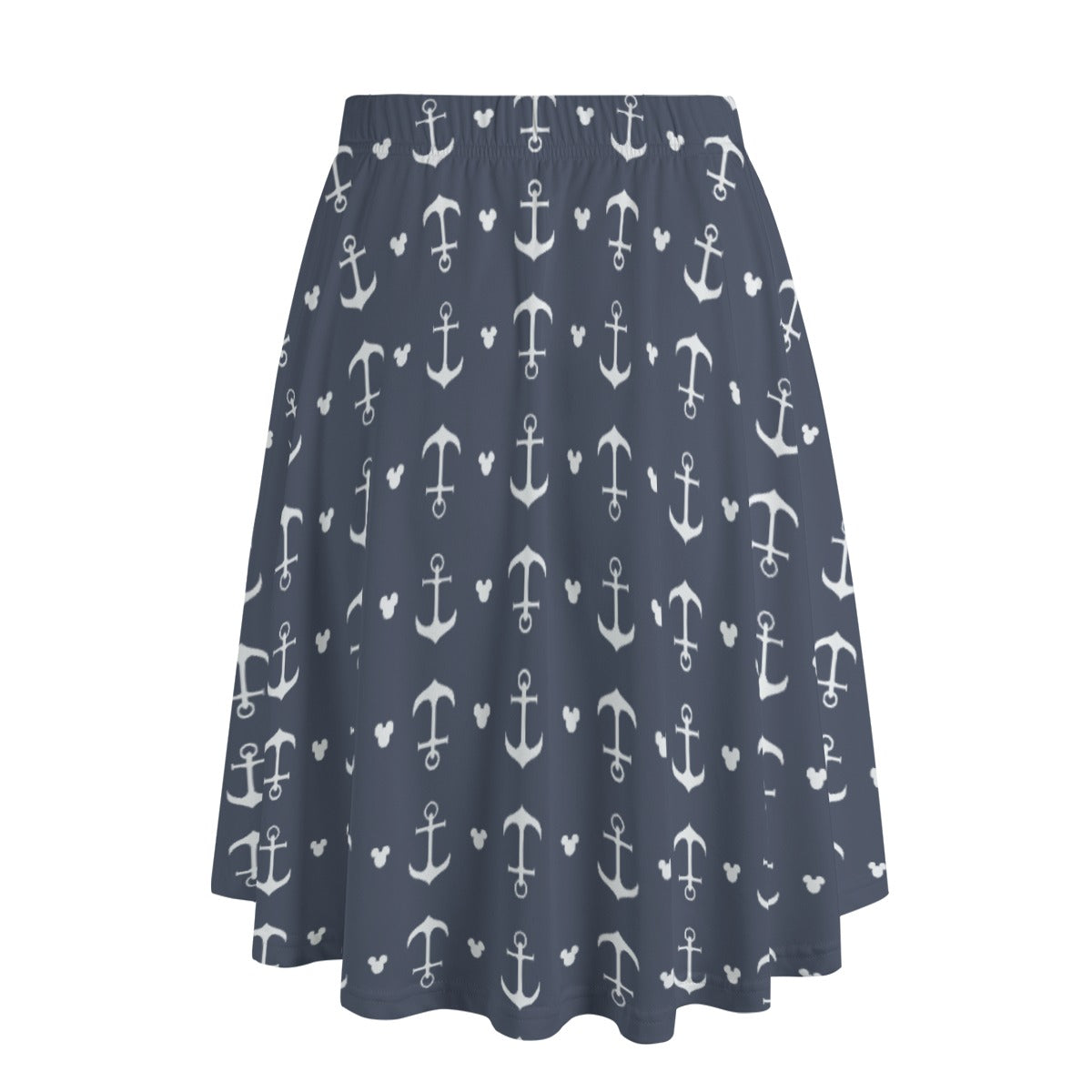 Anchors & Mouse Ears - Women’s Pocket Midi Skirt