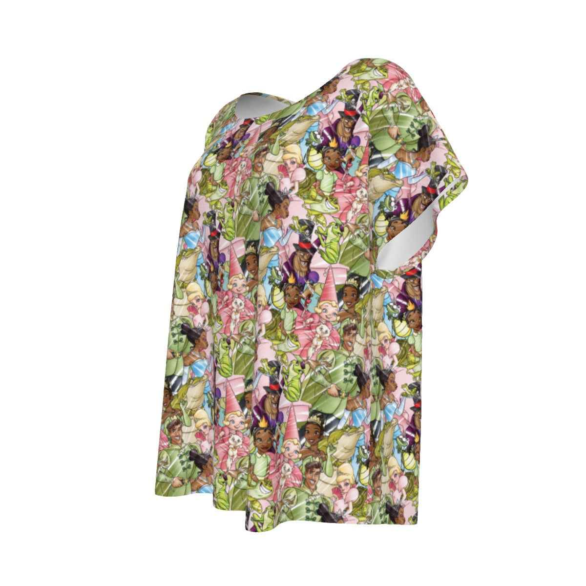 Bayou Royal Sketchched - Women’s Relaxed Fit Scoop Tee