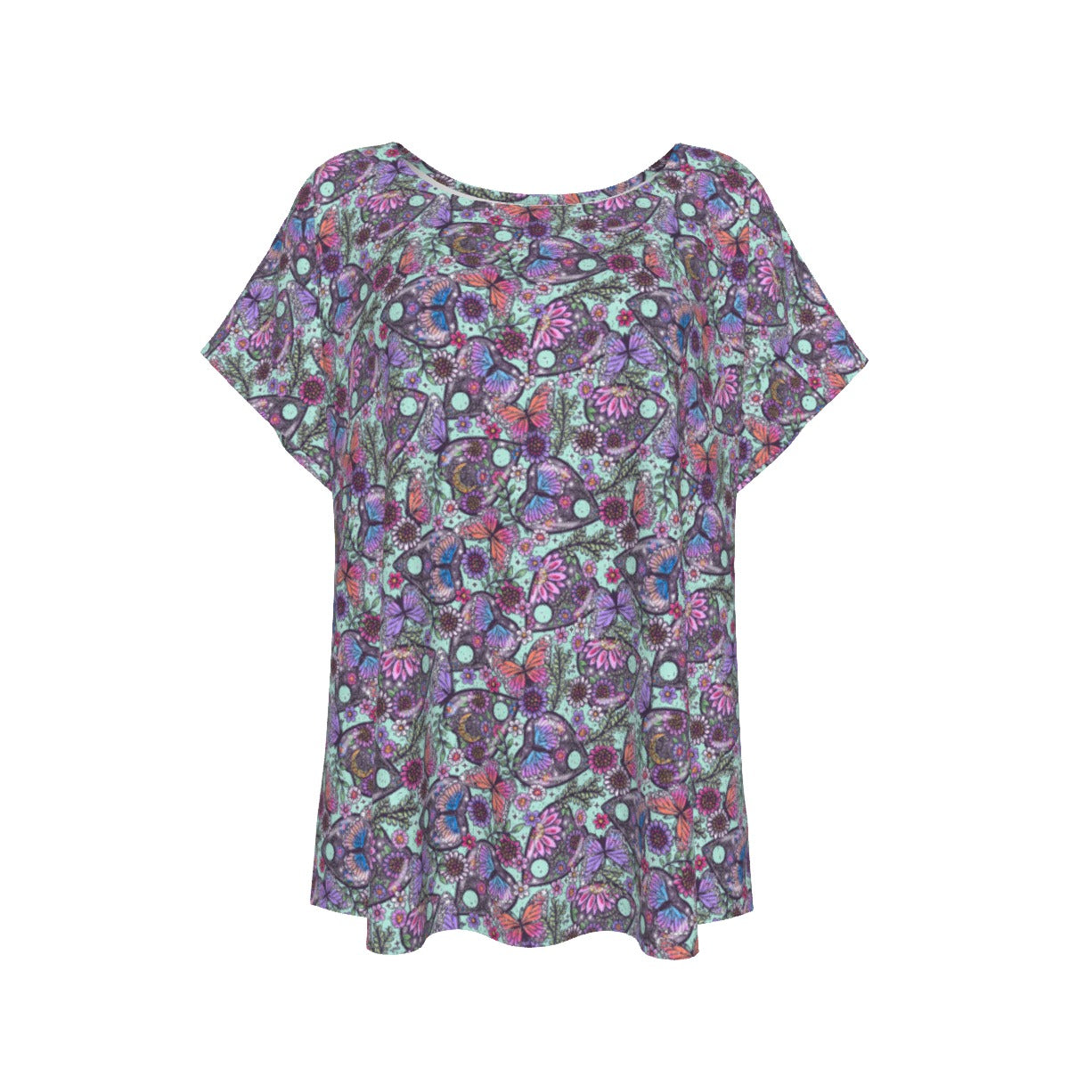 Butterfly Planchettes - Women’s Relaxed Fit Scoop Tee