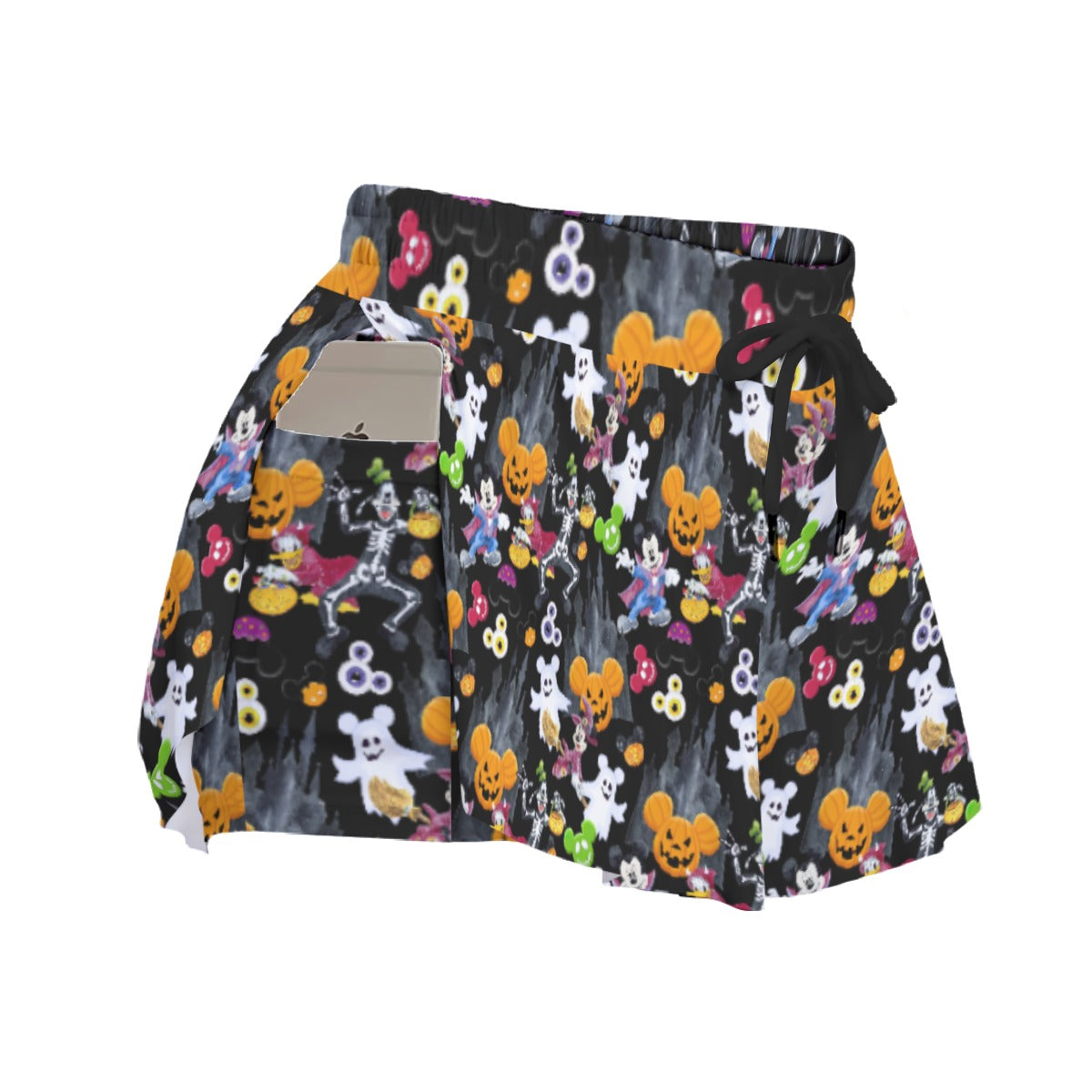 Mouse Gang Trick or Treatreat - Women's Flowy Pocket Shorts