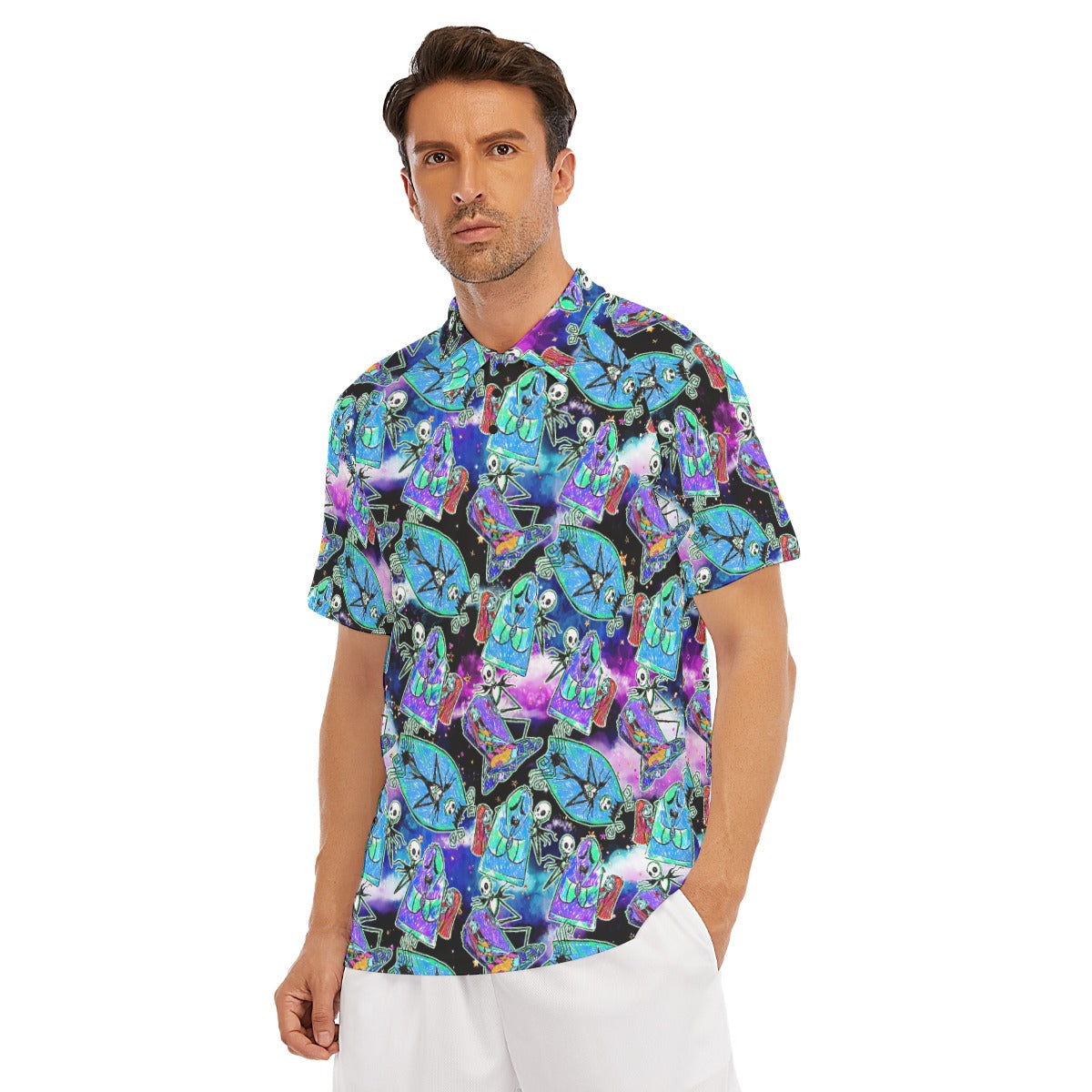 Haunting Romance Sketch - Men's Polo Shirt