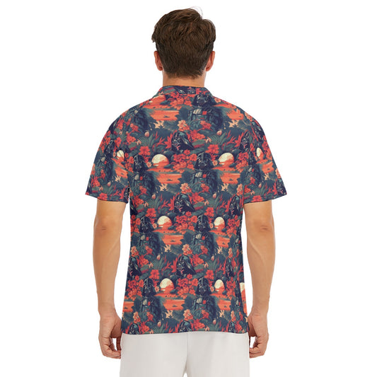 Tropical Dark Side Escape - Men's Polo Shirt