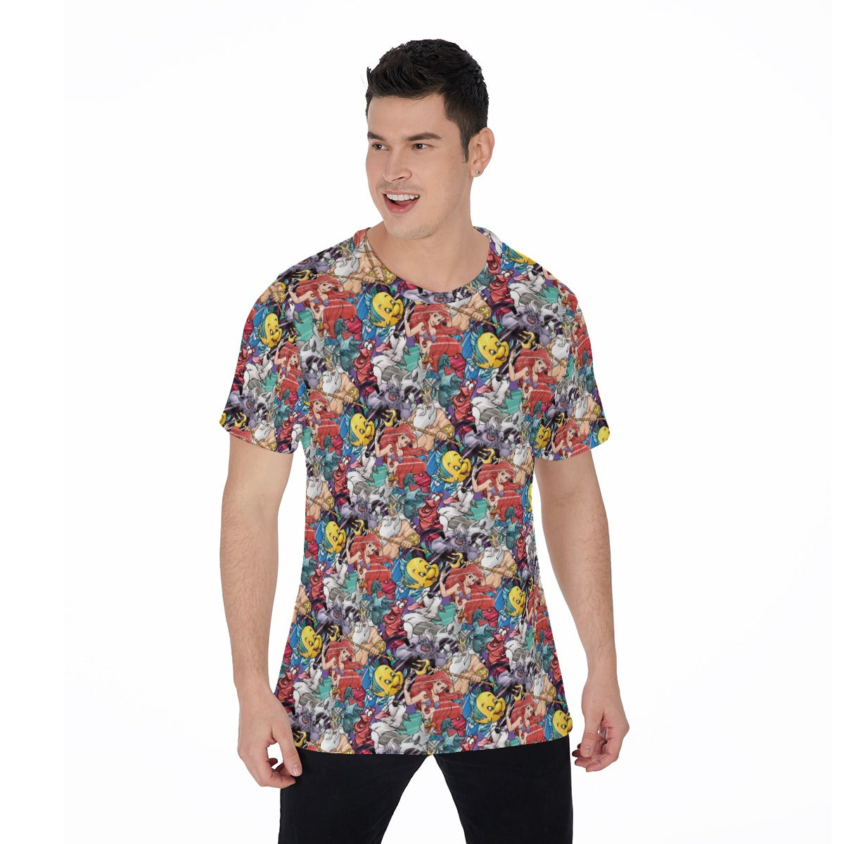 Undersea Crew Sketch - Men's Short Sleeve T-Shirt