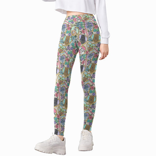 Tattoo Hearts Galactic Legends - Kid's Leggings