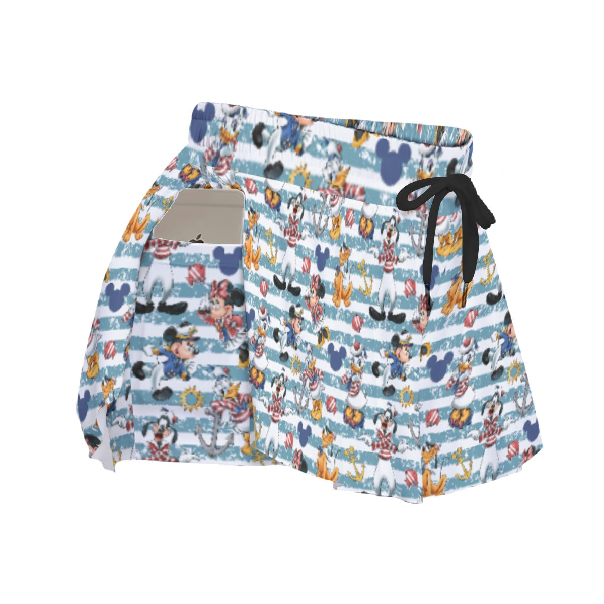Cruise Crew on Deckends - Women's Flowy Pocket Shorts