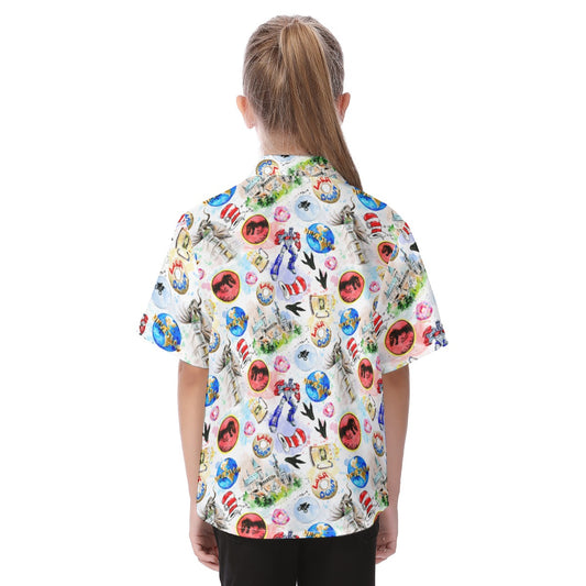 A Universal Adventure - Kid's Hawaiian Button Up Shirt