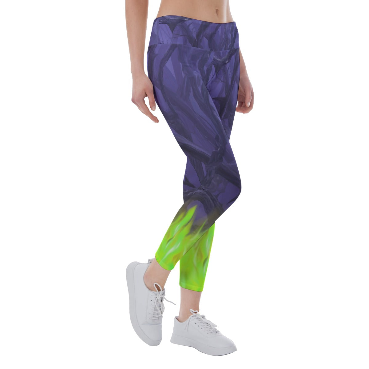 Enchanted Thorn Forest - Women's Yoga Leggings