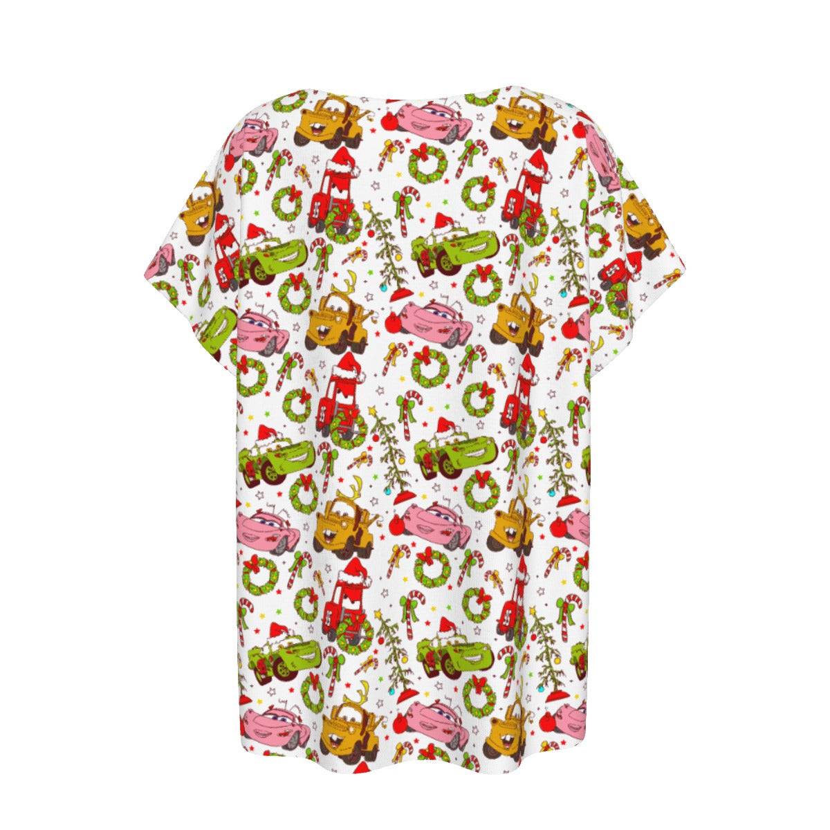 Holiday Race Day - Women’s Relaxed Fit Scoop Tee