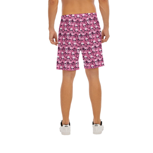 Pink Helmet Battalion - Men’s Pocket Beach Shorts