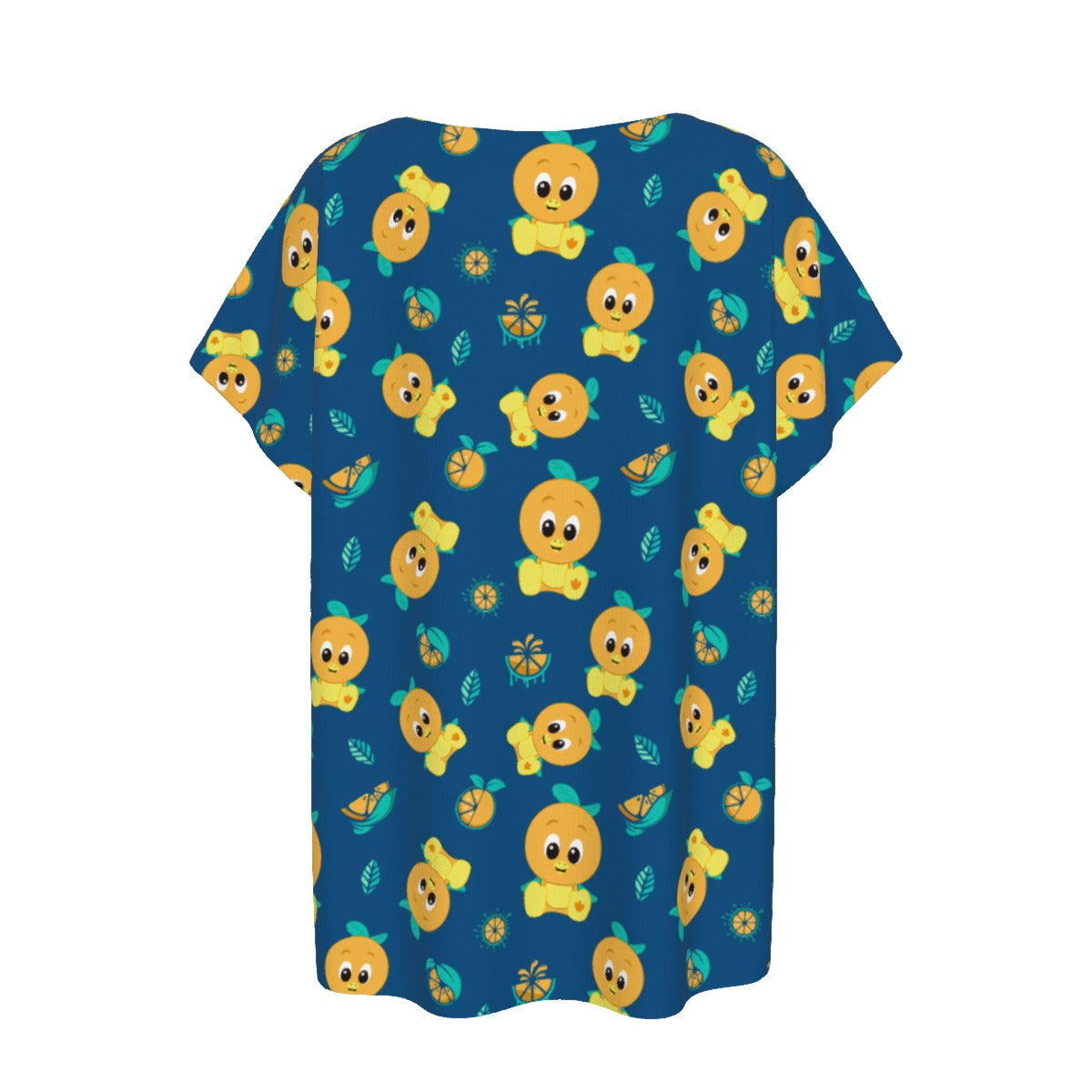 Cheerful Citrus Bird - Women’s Relaxed Fit Scoop Tee