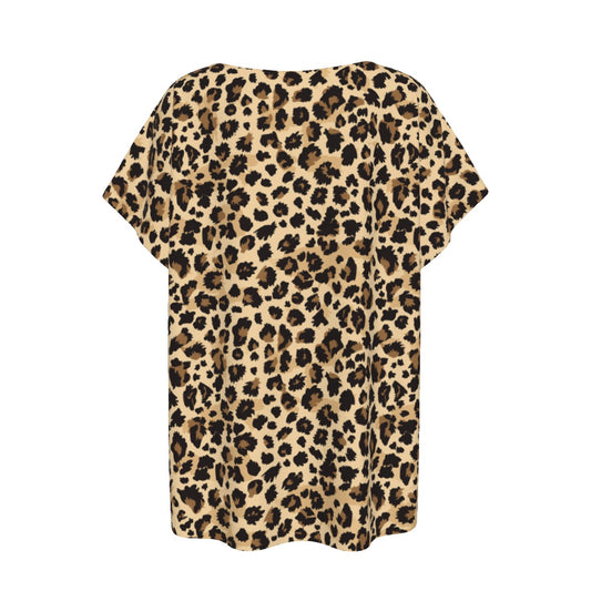 Animal Print - Cheetah - Women’s Relaxed Fit Scoop Tee