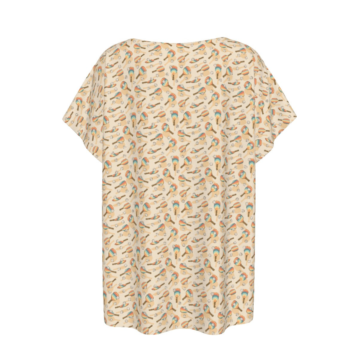 Retro Pickleball Volley - Women’s Relaxed Fit Scoop Tee