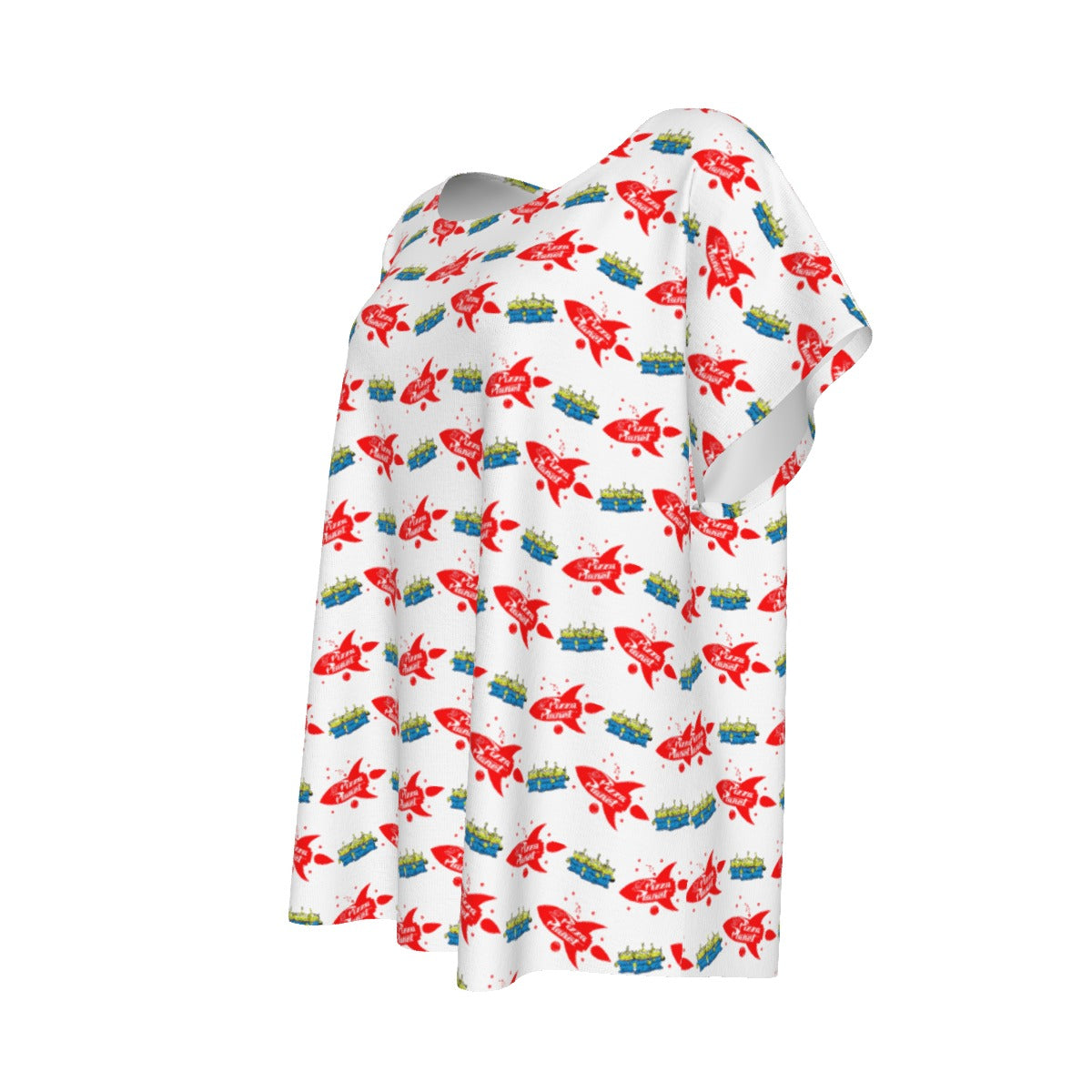 Galactic Rocket Party - Women’s Relaxed Fit Scoop Tee