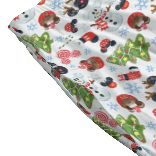 Mouse Magic Christmas - Women’s Pocket Midi Skirt