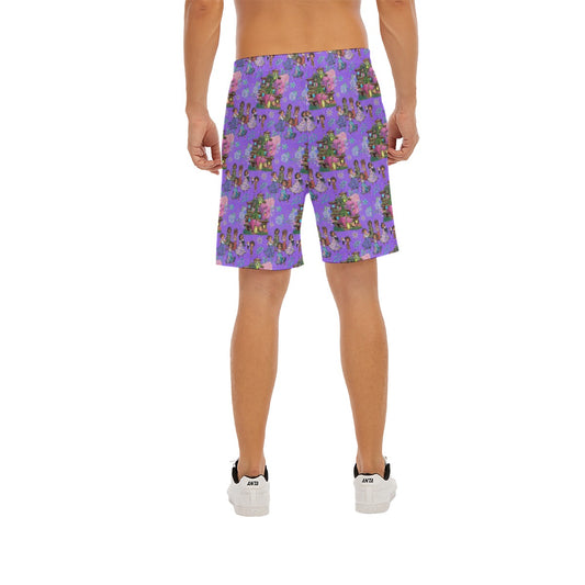 Whimsical Family Magic - Men’s Pocket Beach Shorts