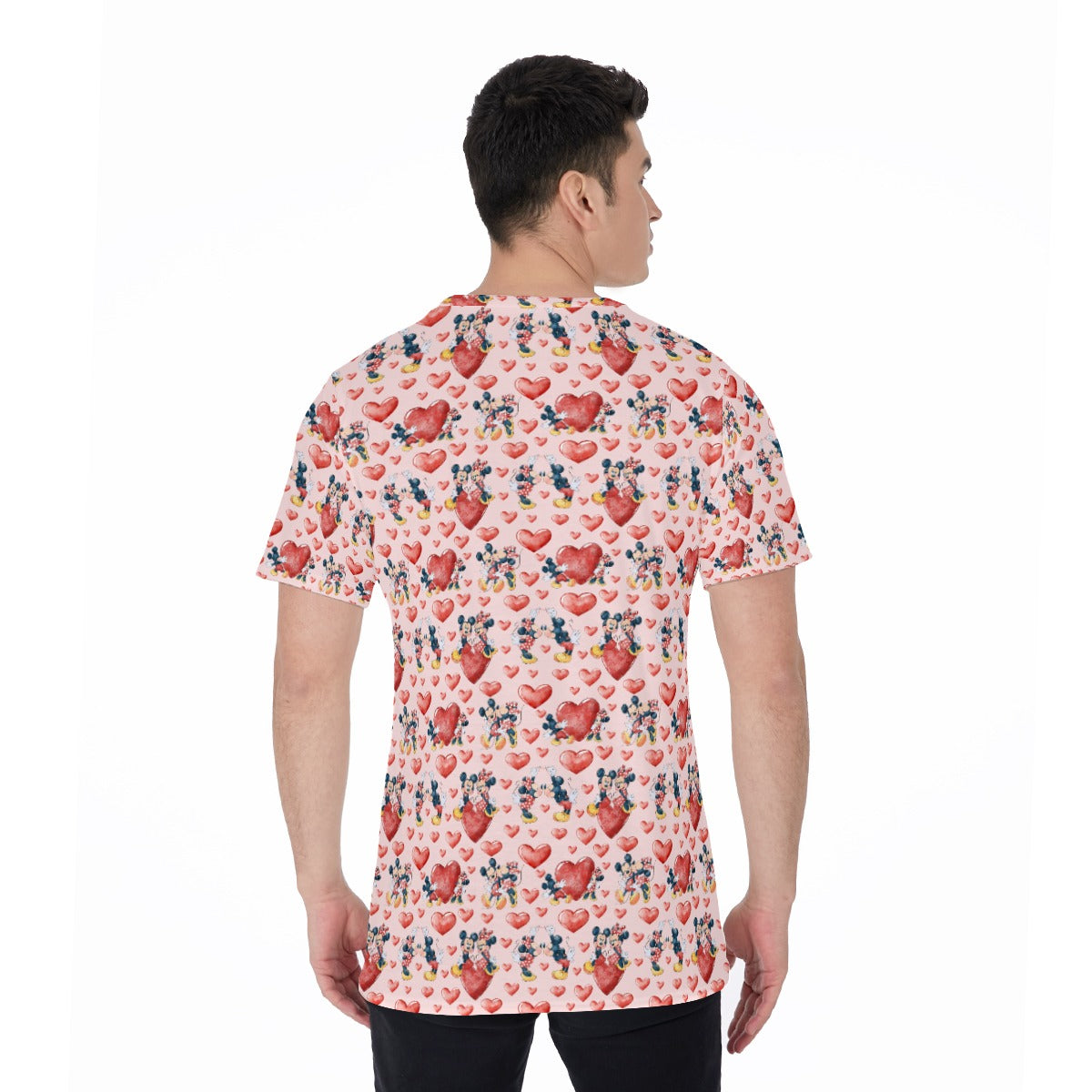 Valentine Mouse Couple - Men's Short Sleeve T-Shirt