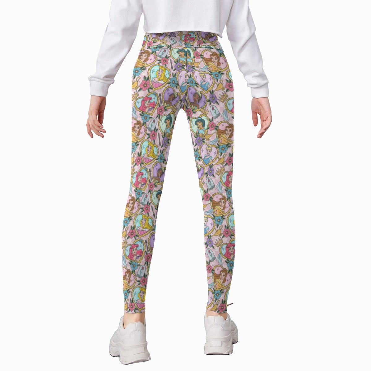 Tattoo Hearts Royal Icons - Kid's Leggings
